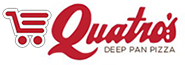 Quatro's Deep Pan Pizza logo