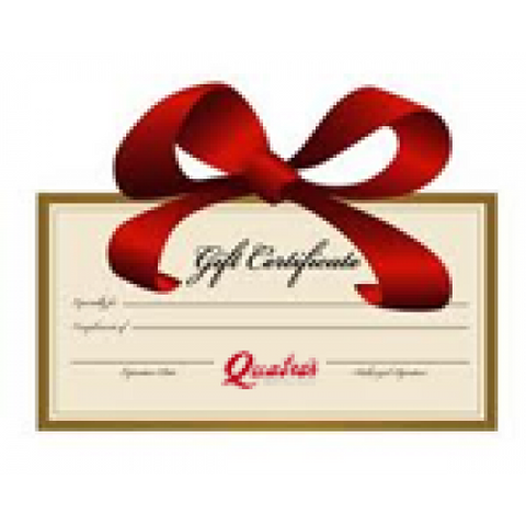 $50 Quatro's Gift Certificate